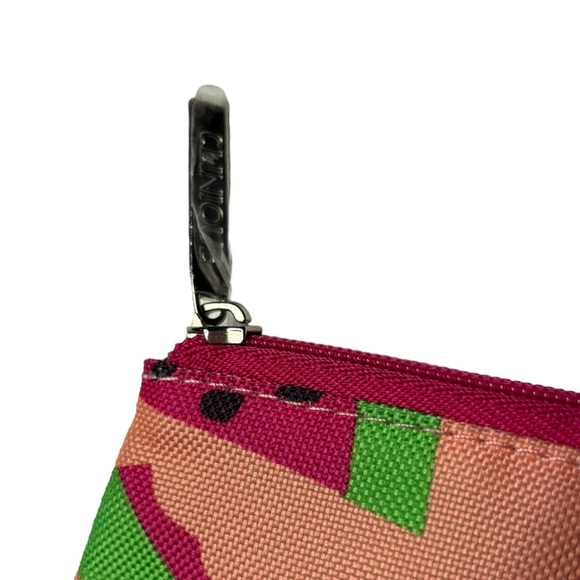 Clinique + David Cosmetic Bag/Pouch-Pink/Green Watermelon NEW - Picture 6 of 9